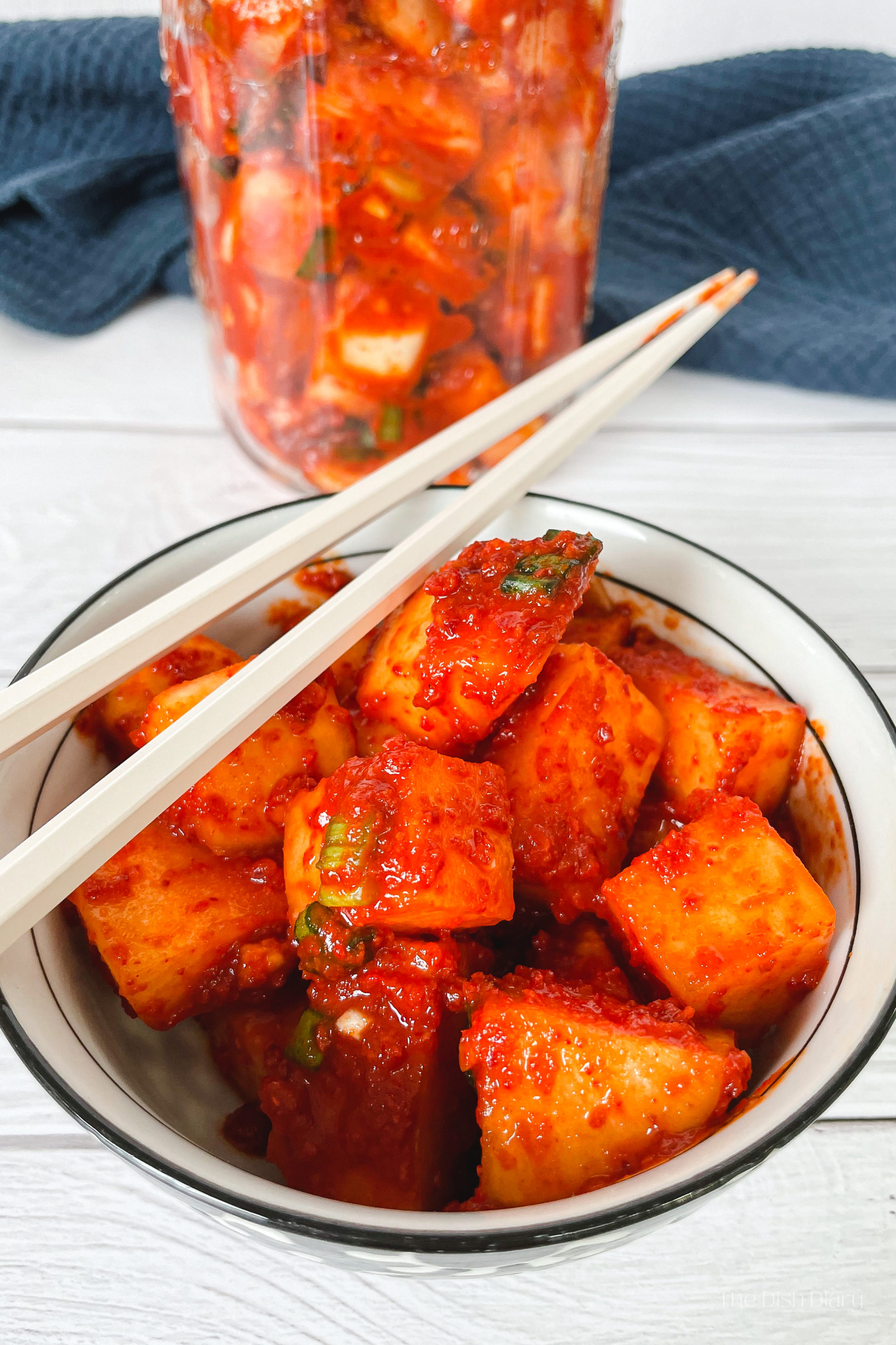 Quick Radish Kimchi