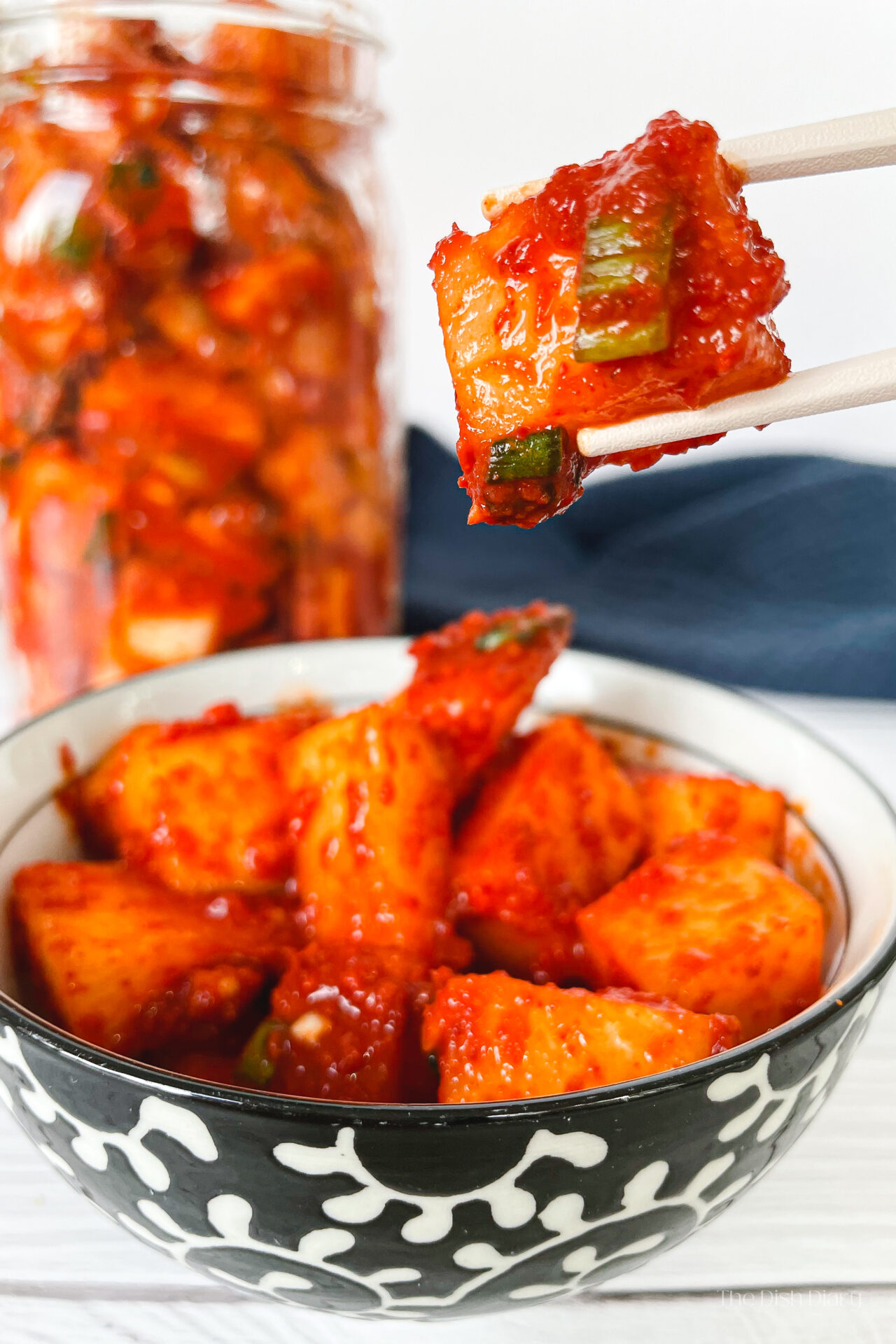 Quick Radish Kimchi