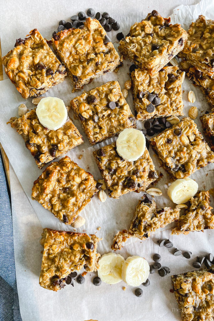 Banana Oat Protein Bars