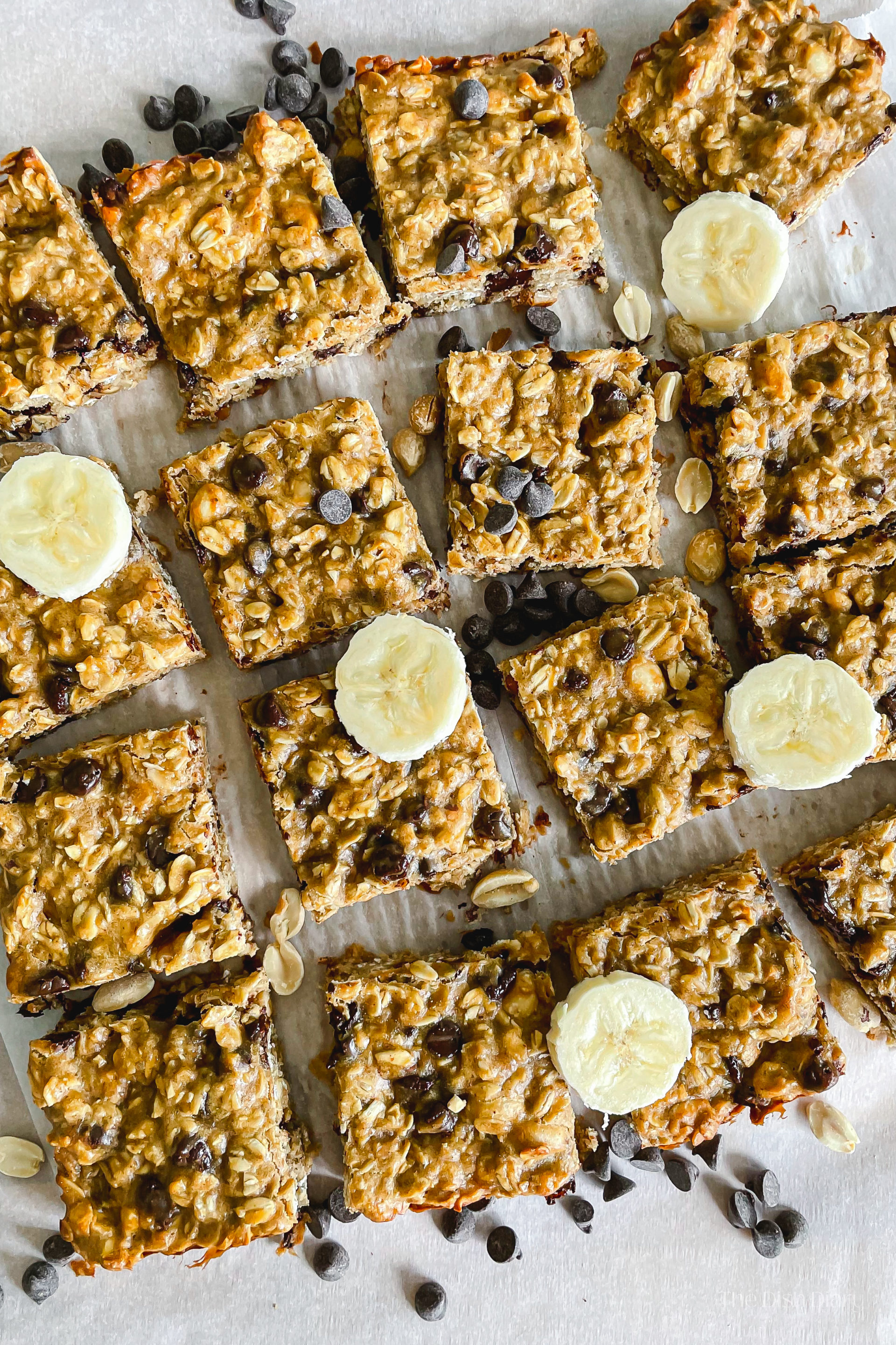 Banana Oat Protein Bars