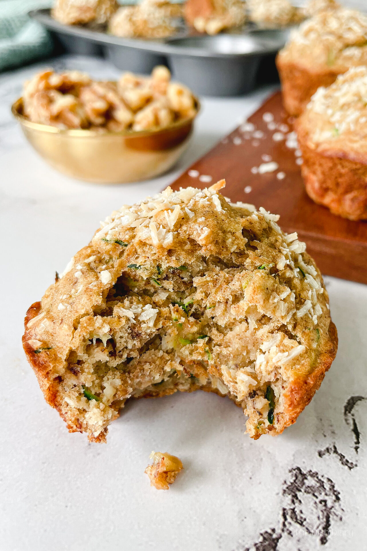 Banana Zucchini Muffins