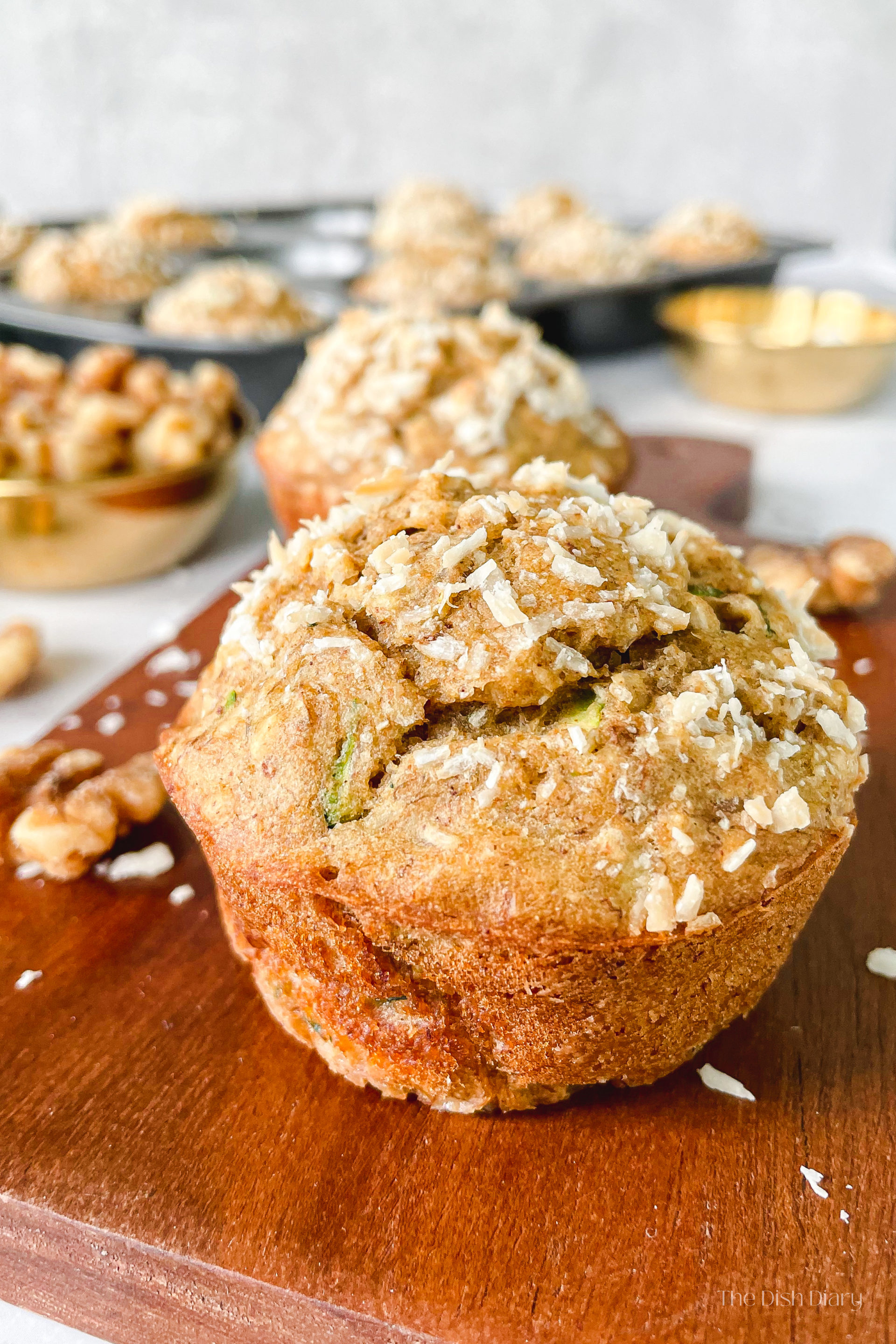 Banana Zucchini Muffins