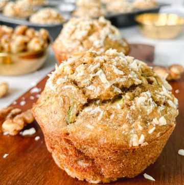 Banana Zucchini Muffins