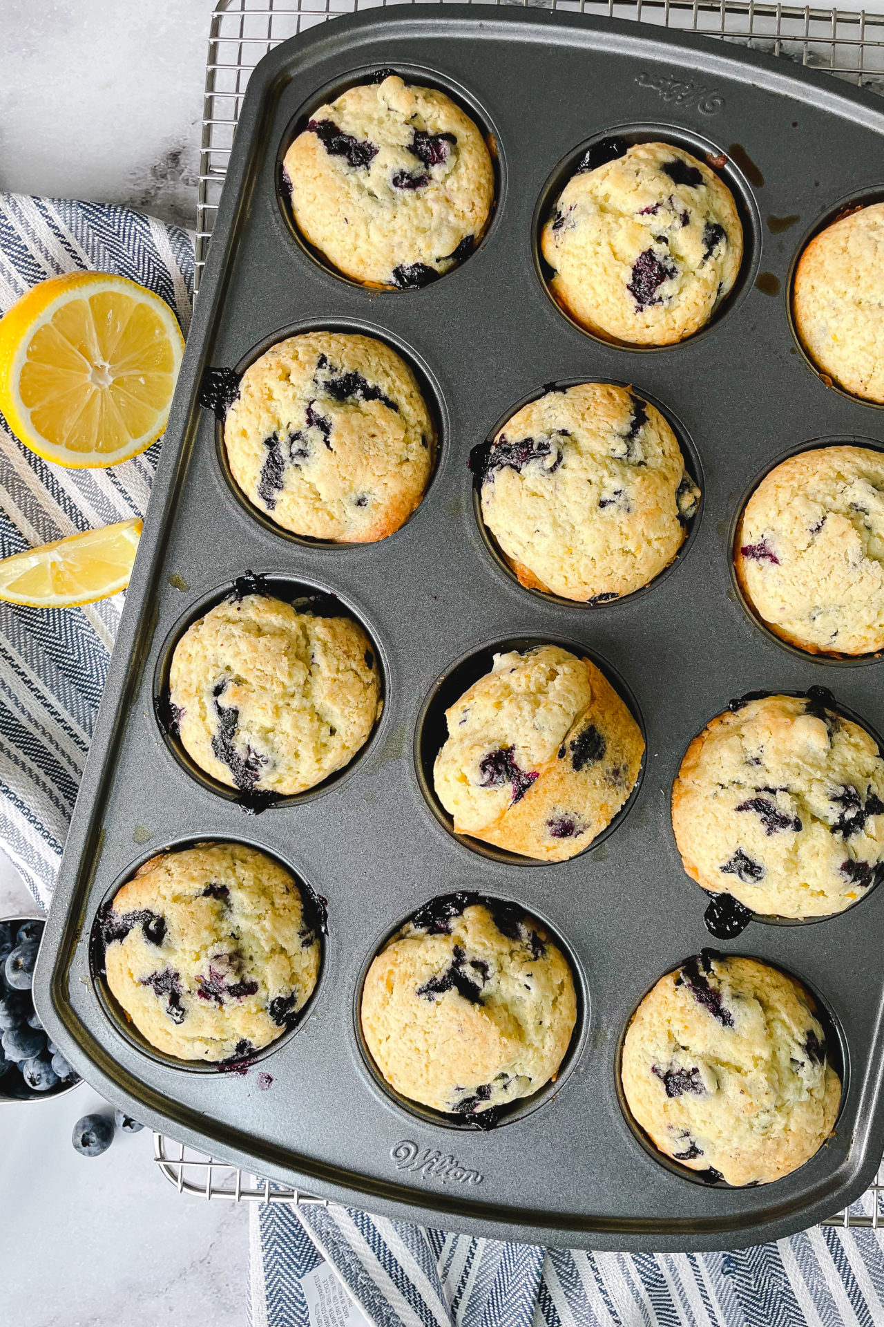 Blueberry Lemon Muffins