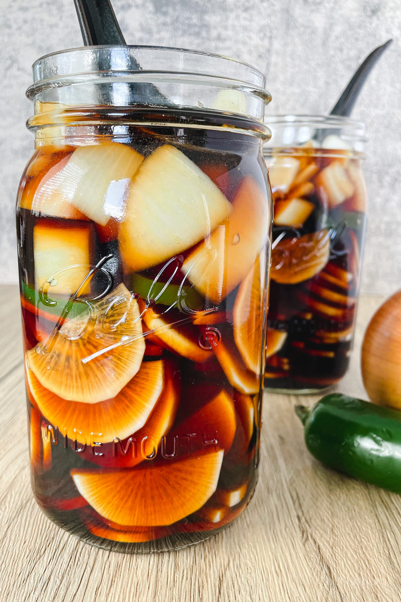 Daikon Jalapeno Pickles