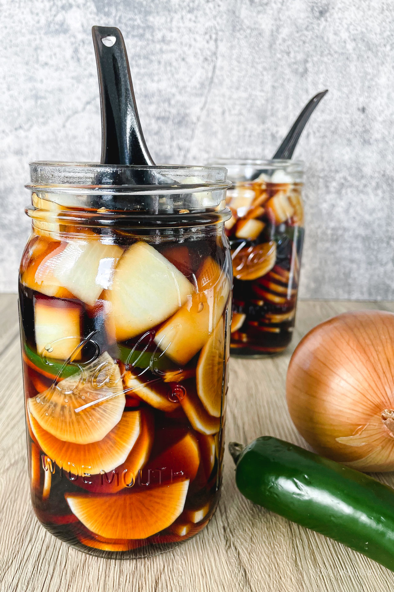 Daikon Jalapeno Pickles