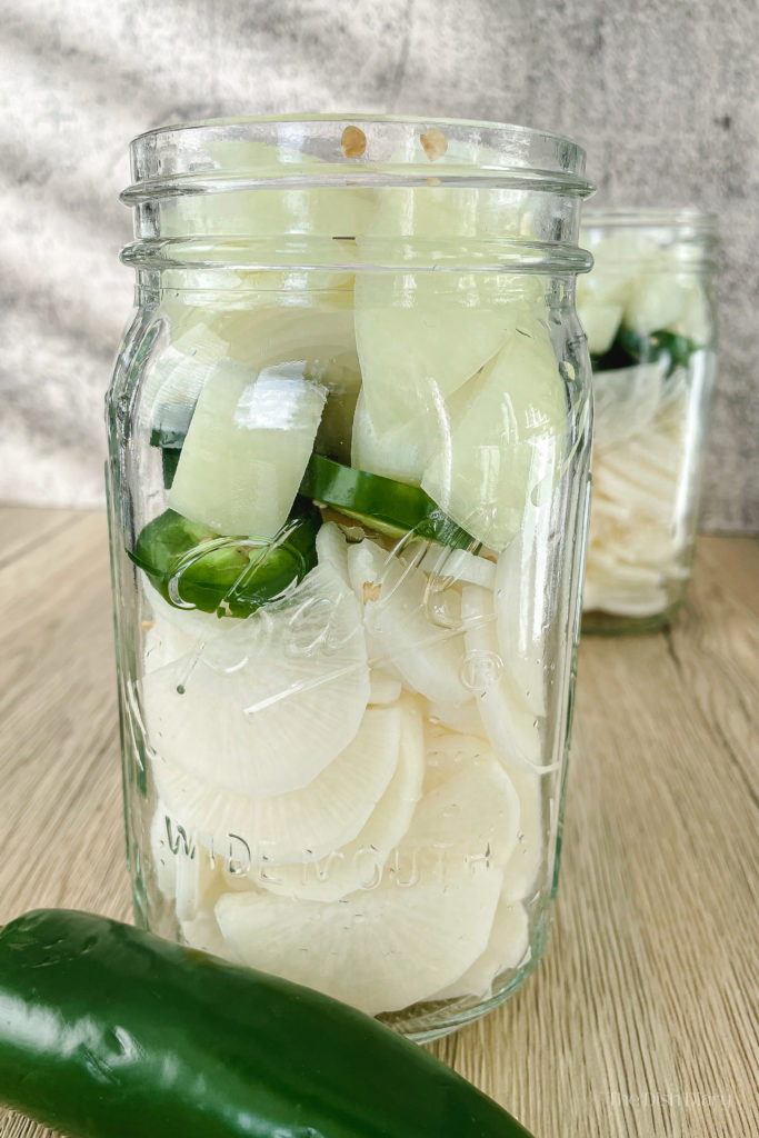 Daikon Jalapeno Pickles