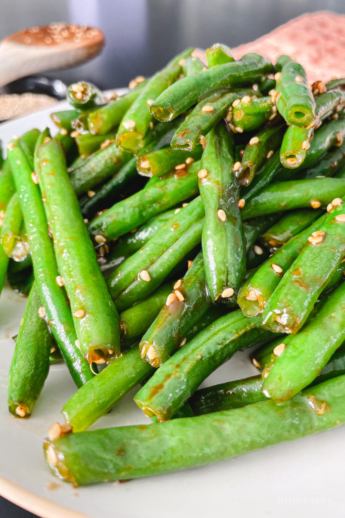 Easy Soy Glazed Green Beans The Dish Diary