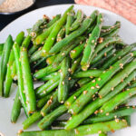 Easy Soy Glazed Green Beans