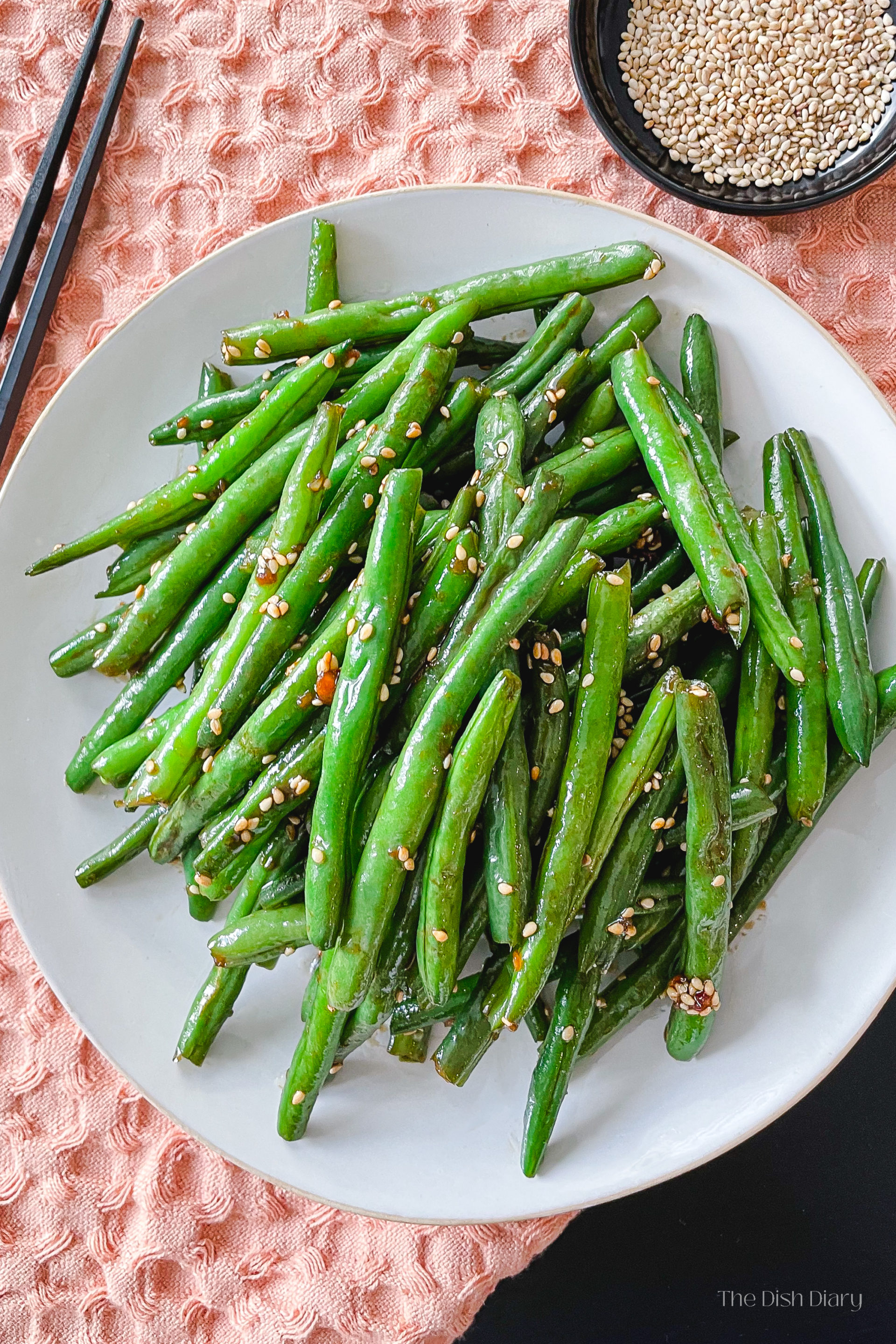 Easy Soy Glazed Green Beans