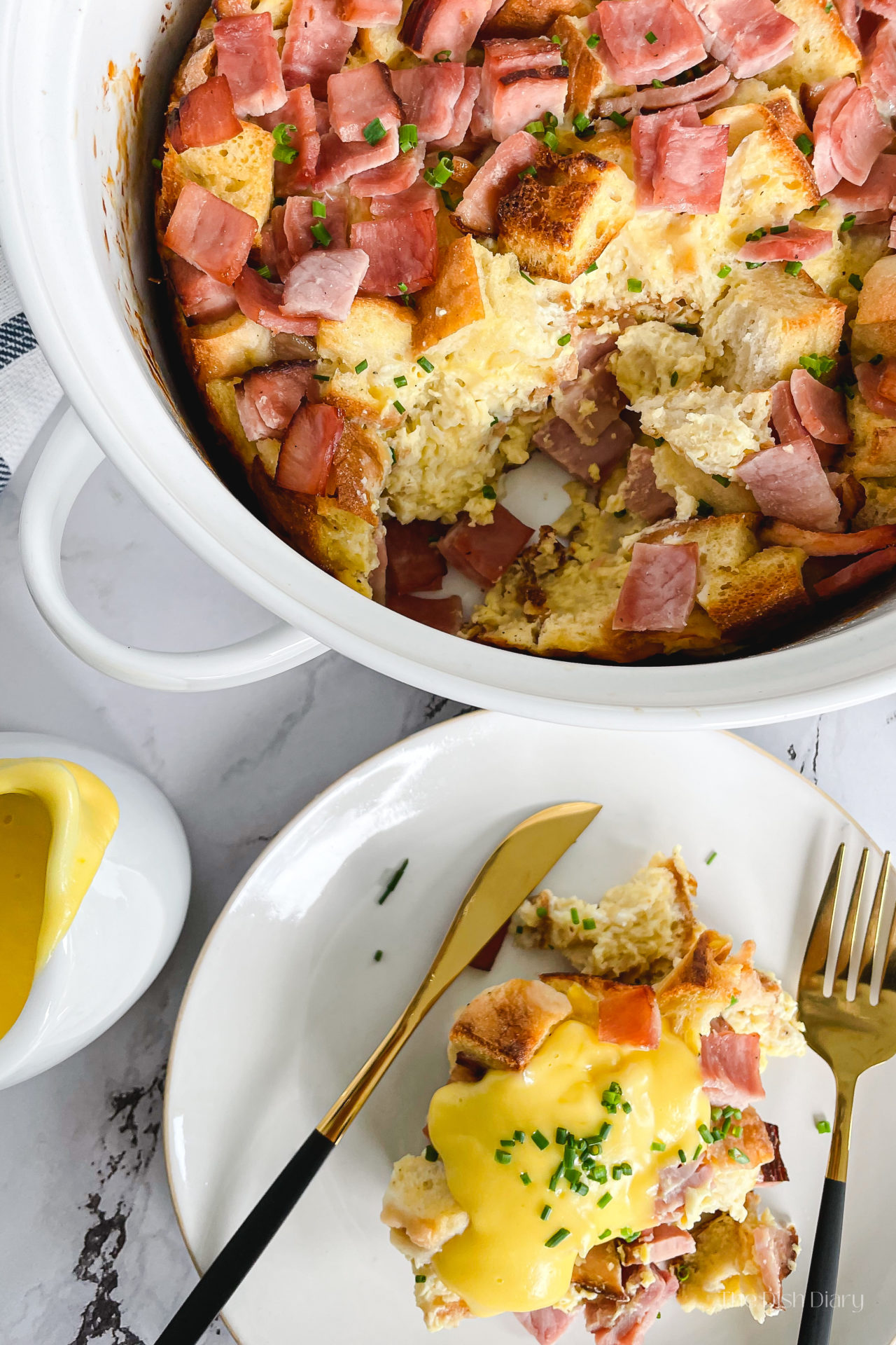 Eggs Benedict Bake