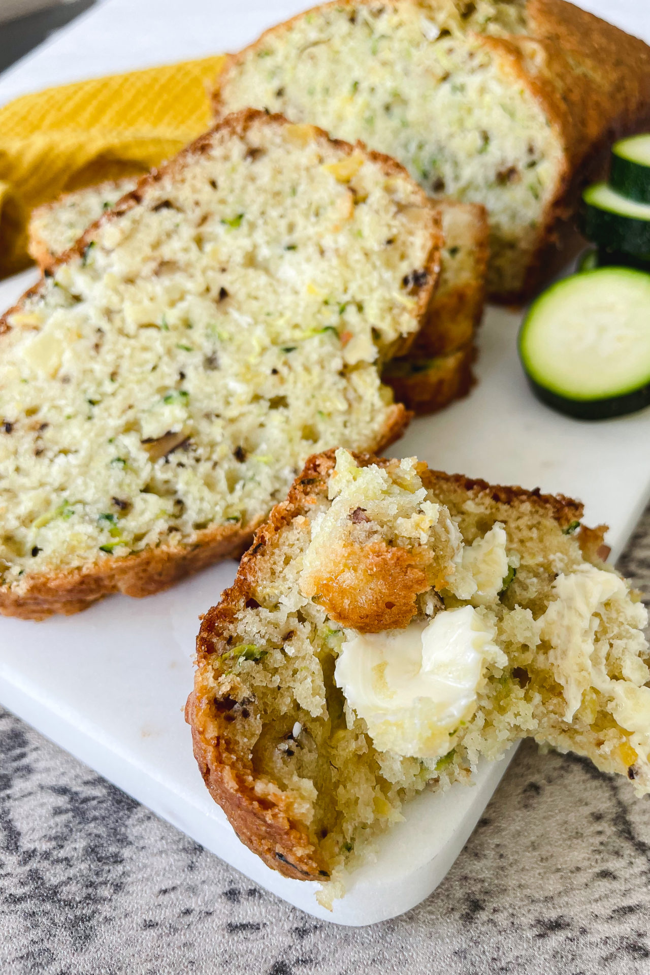 Pina Colada Zucchini Loaf