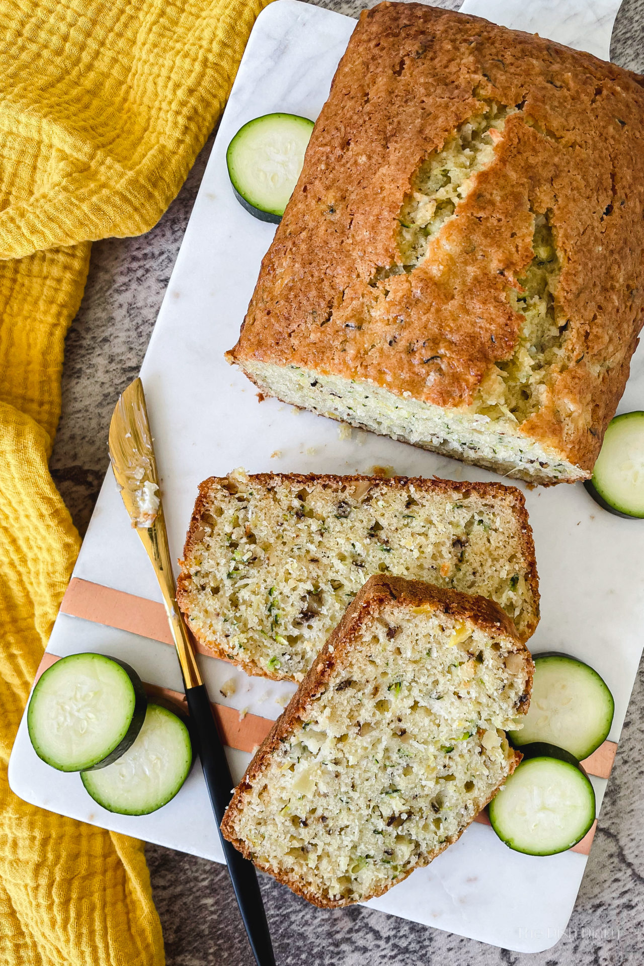 Pina Colada Zucchini Loaf