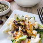 Cauliflower Broccoli Salad