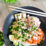 Fresh DIY Salmon Poke Bowl