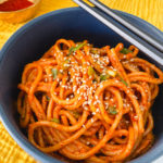 Creamy Gochujang Peanut Butter Noodles