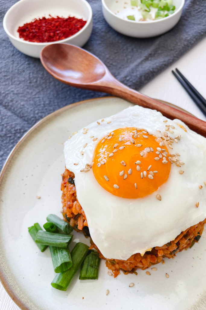 Simple Kimchi Tuna Fried Rice