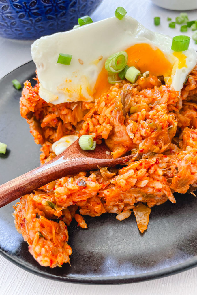 Simple Kimchi Tuna Fried Rice