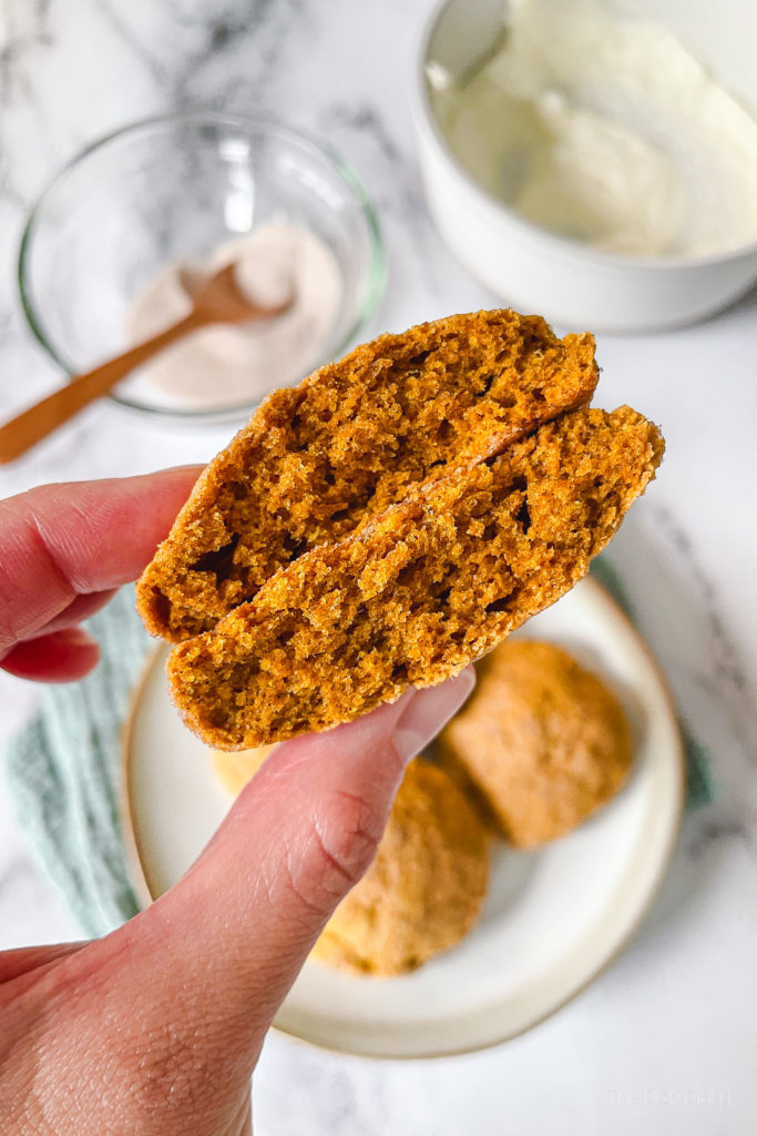 Chewy Cakey Pumpkin Spice Cookies