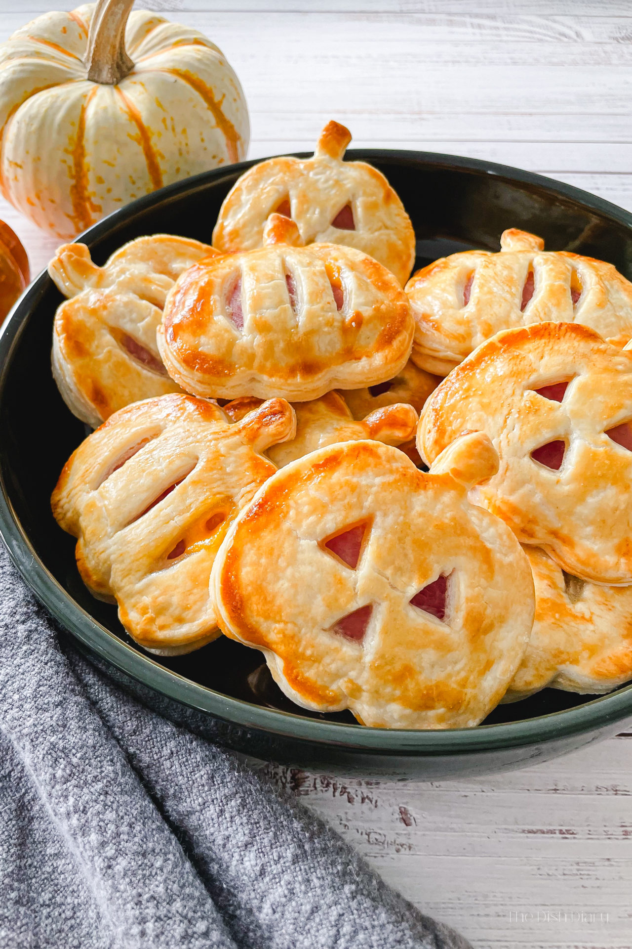 Halloween Ham and Cheese Hand Pies