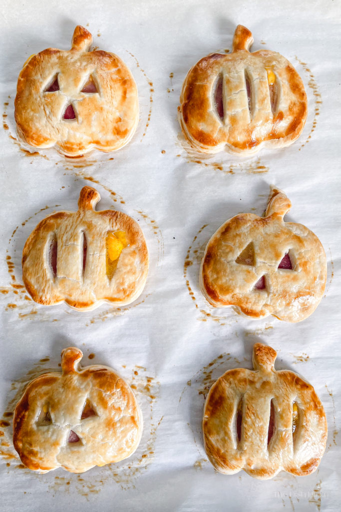 Halloween Ham and Cheese Hand Pies