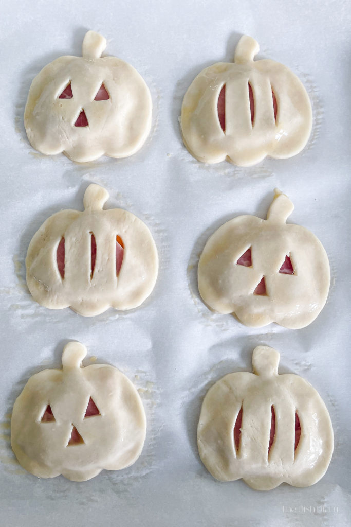 Halloween Ham and Cheese Hand Pies