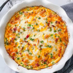 Bacon and Broccoli Crustless Quiche