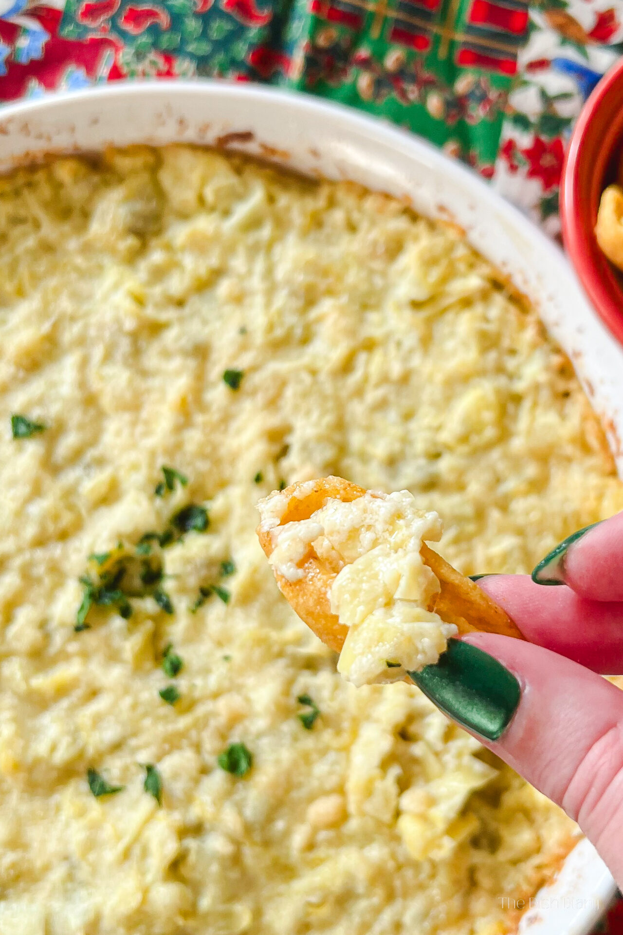 Impossibly Easy Artichoke Dip