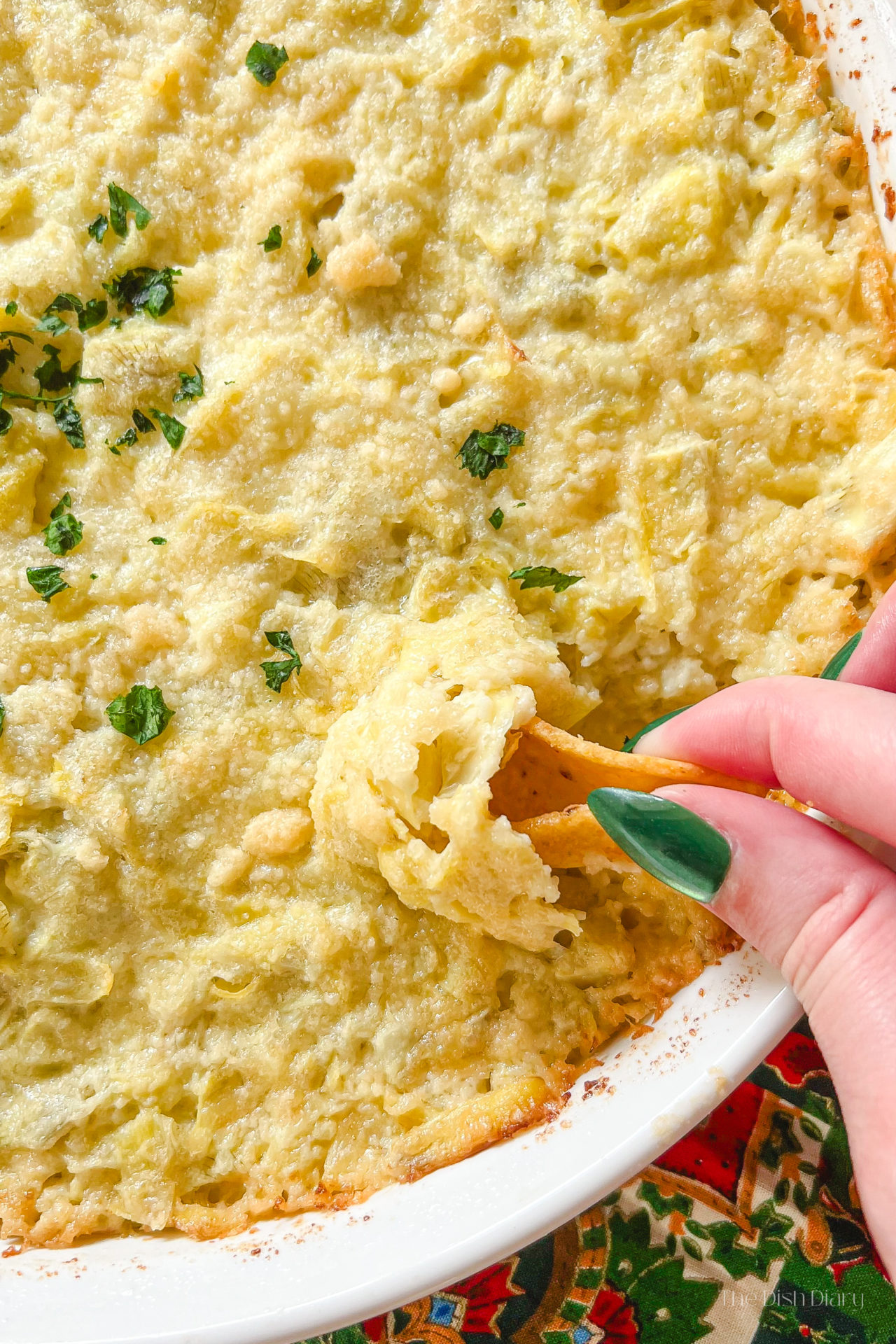 Impossibly Easy Artichoke Dip