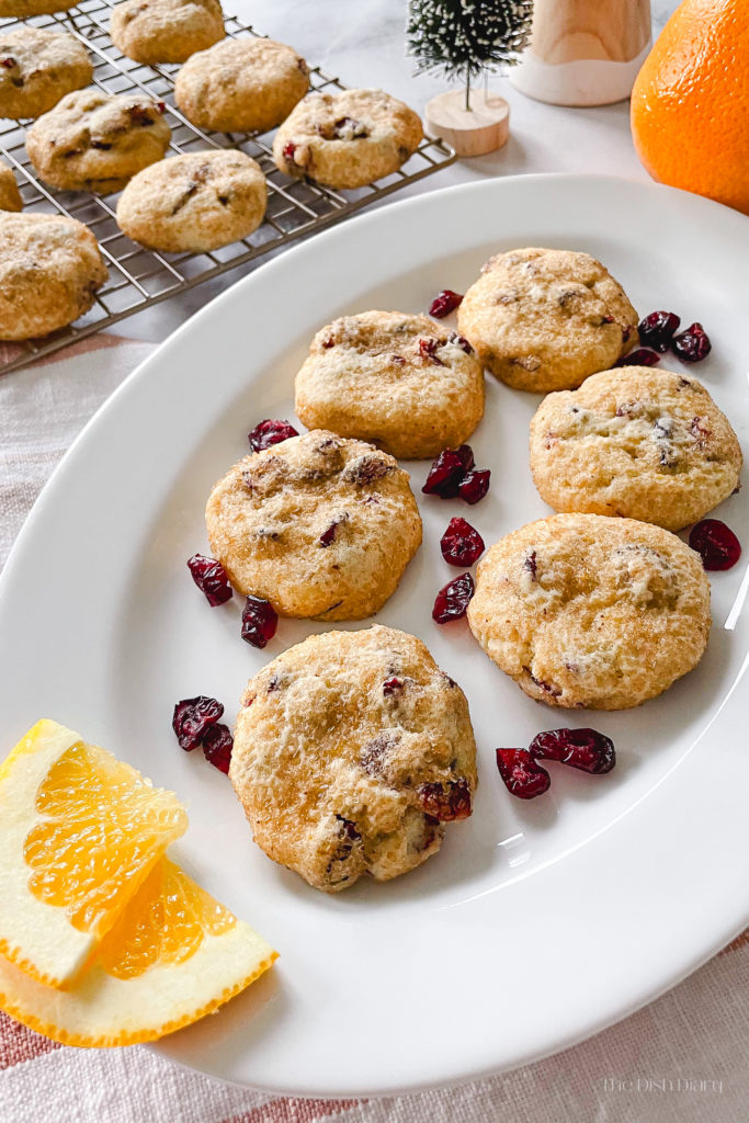 Soft Cranberry and Orange Cookies