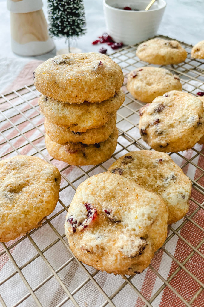 Soft Cranberry and Orange Cookies