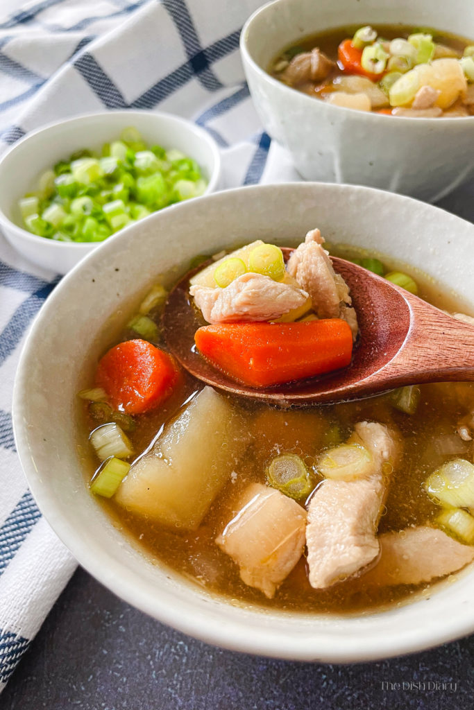 Japanese Chicken Stew (Tori Nikujaga)