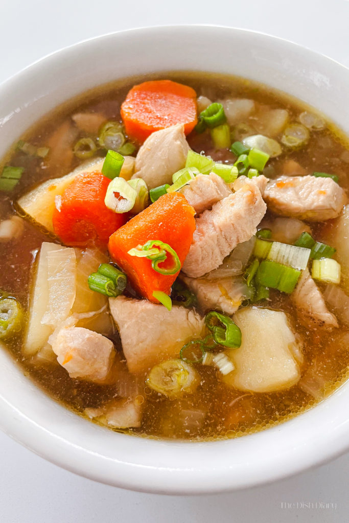 Japanese Chicken Stew (Tori Nikujaga)