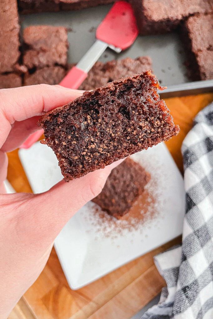 Baked Chocolate Mochi