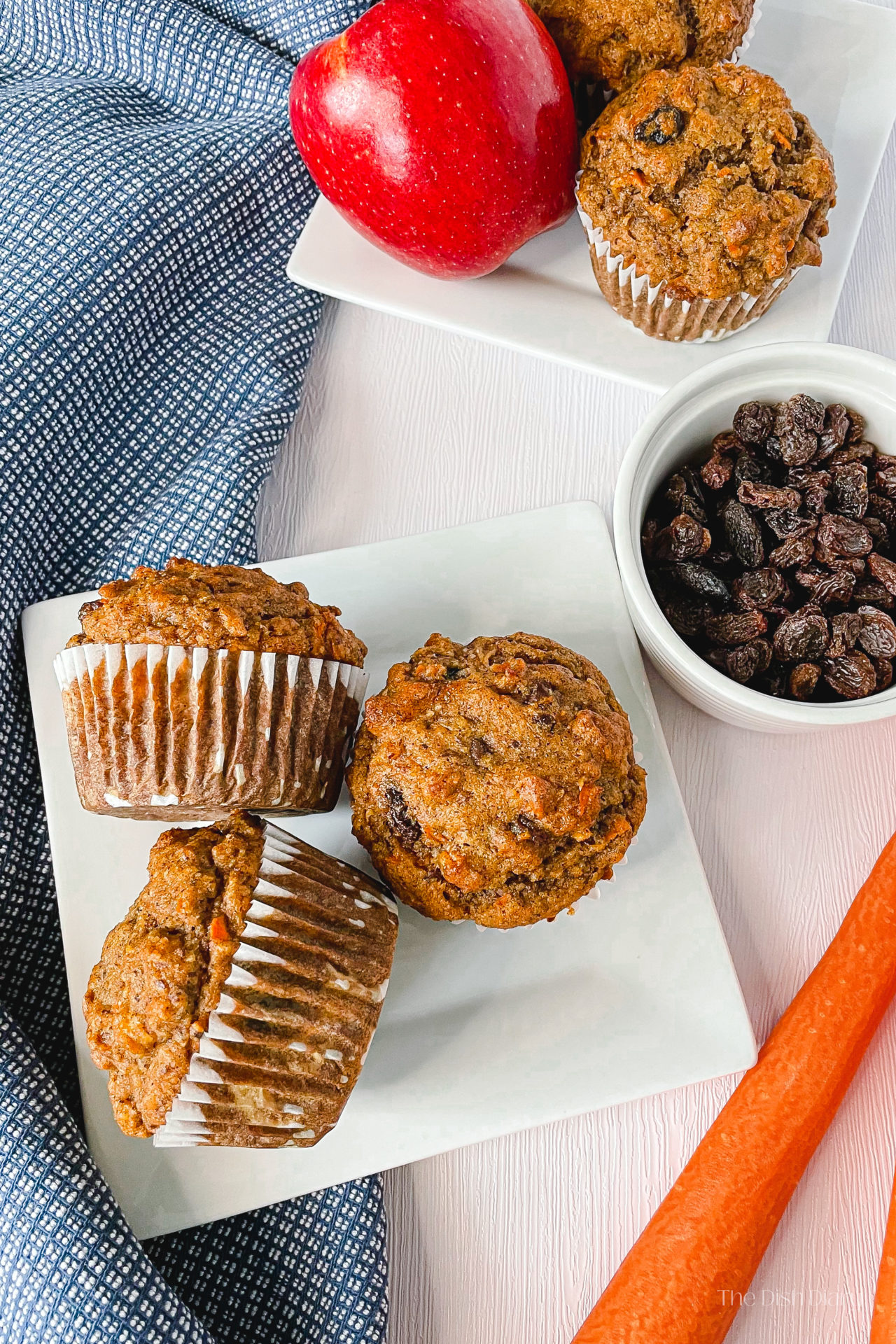 Healthier Morning Glory Muffins