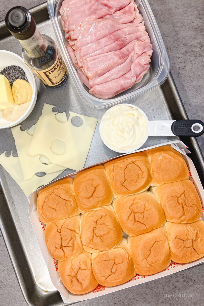 Game Day Ham and Swiss Sliders