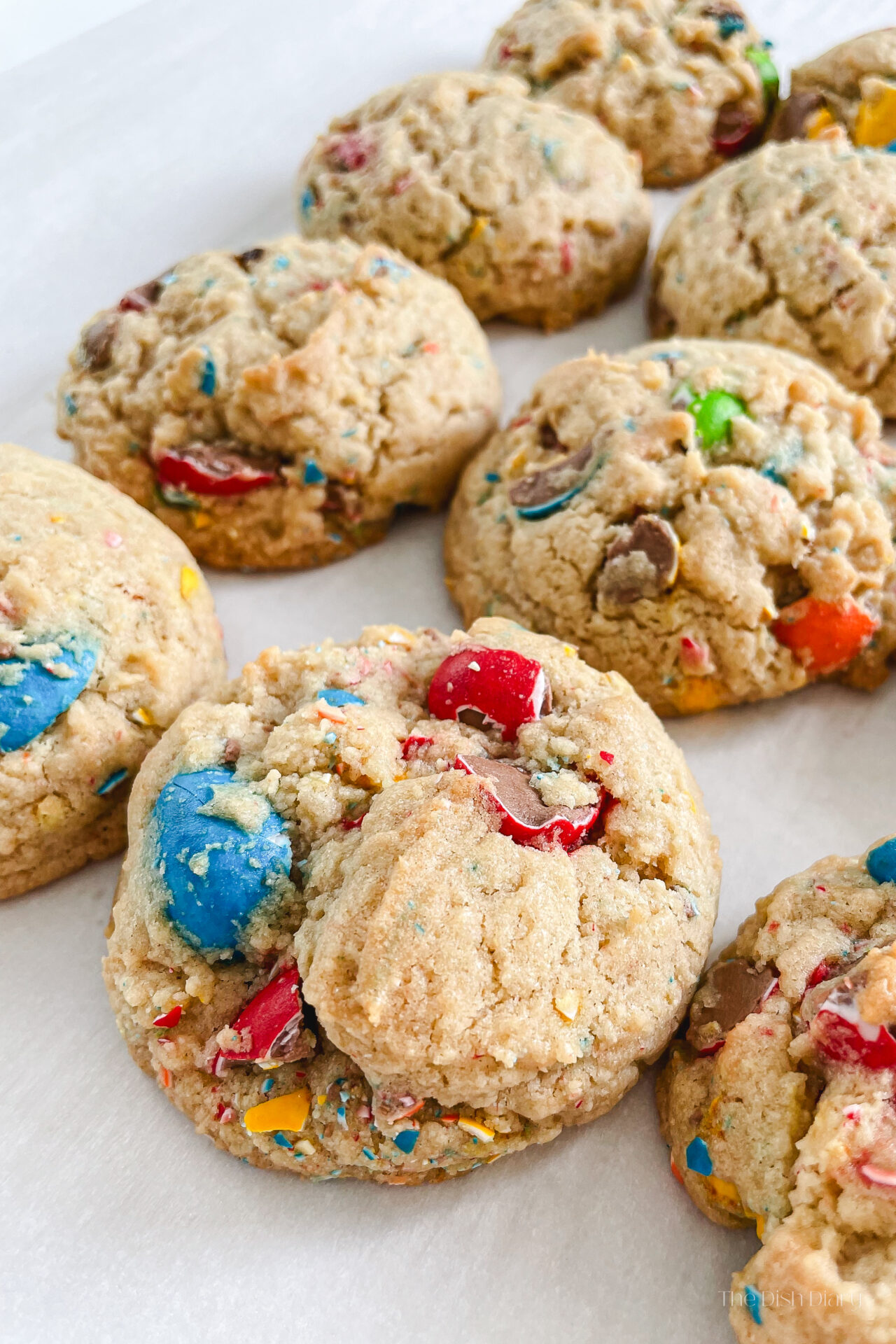 Cadbury Rainbow Mini Egg Cookies