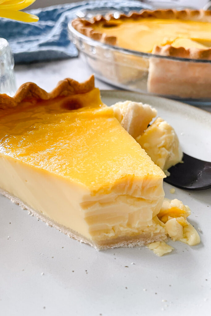 Old Fashioned Custard Pie