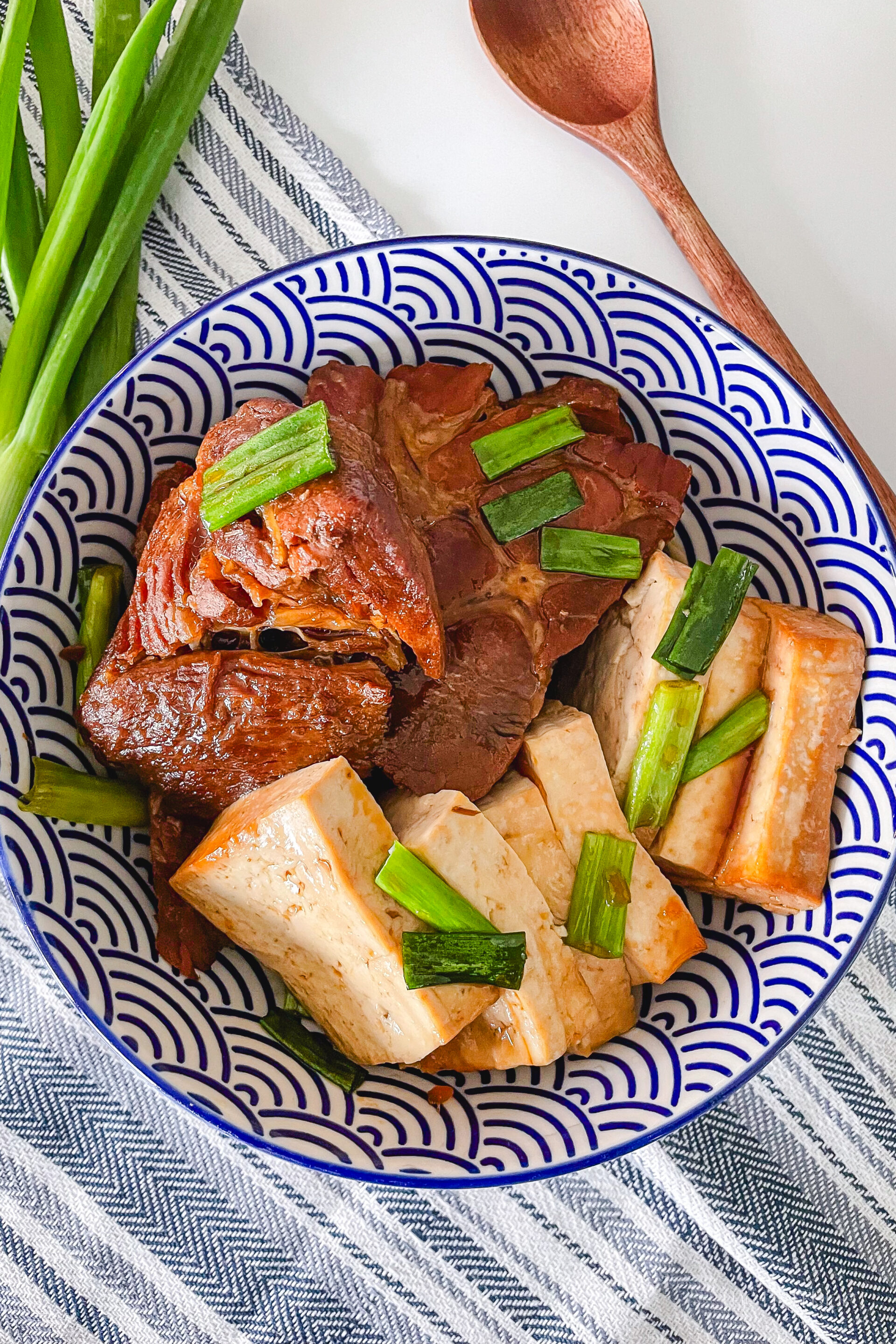 Soy Sauce Pork and Tofu