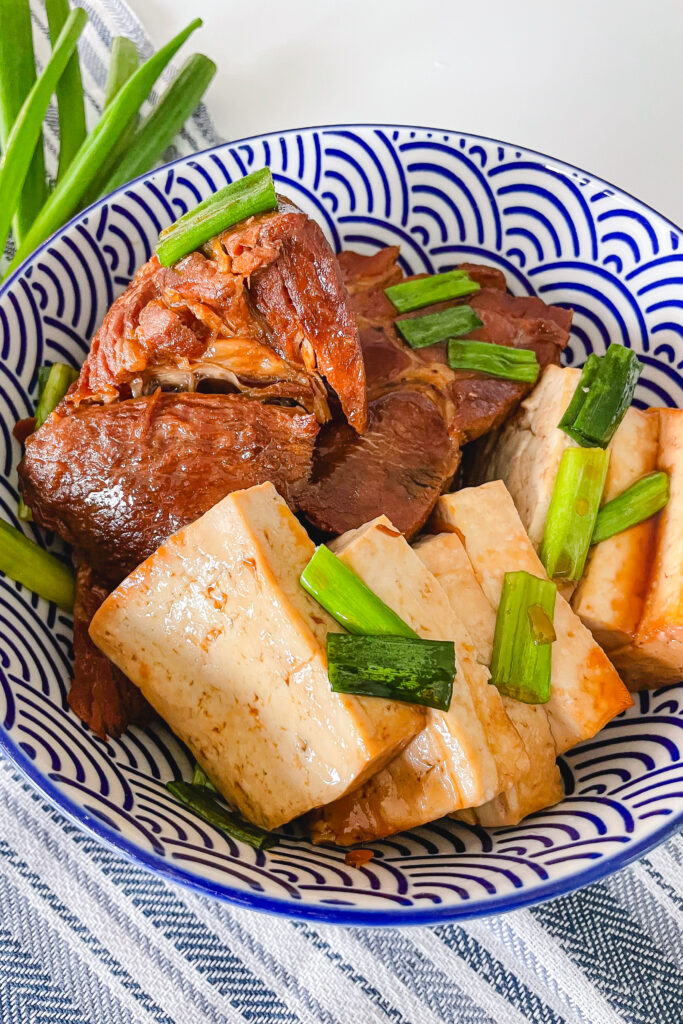 Soy Sauce Pork and Tofu