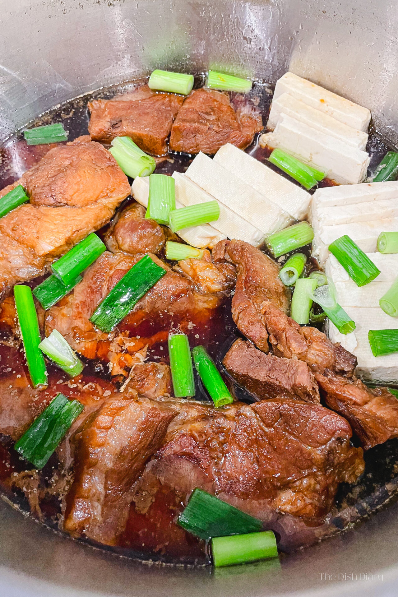 Soy Sauce Pork and Tofu