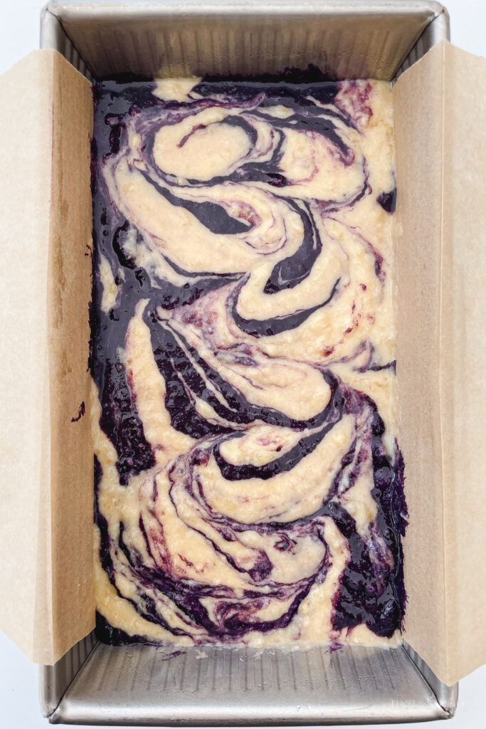 Ube Banana Bread Loaf