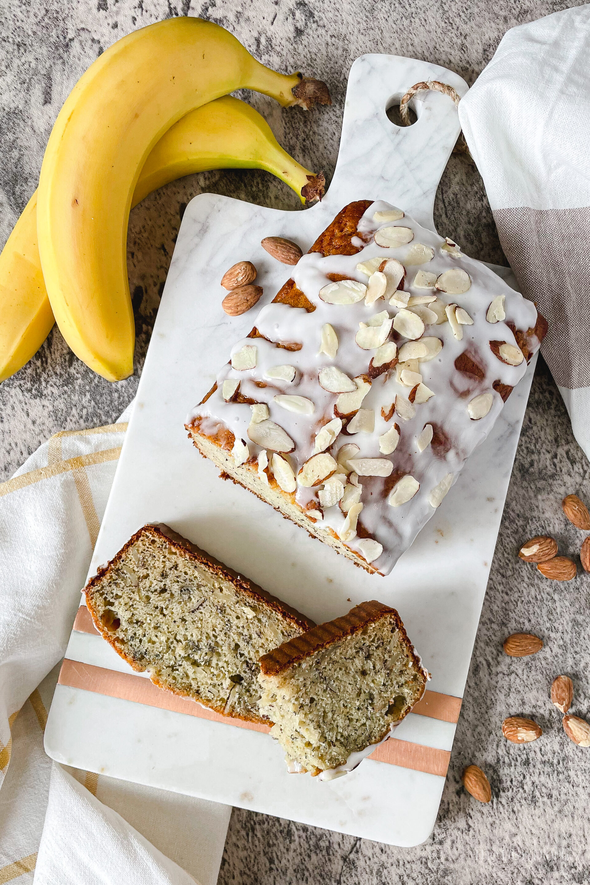 Banana Almond Loaf