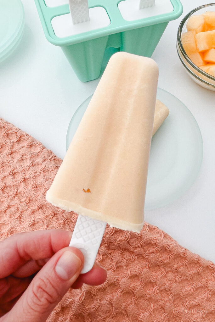 3-Ingredient Melon Ice Cream Bars