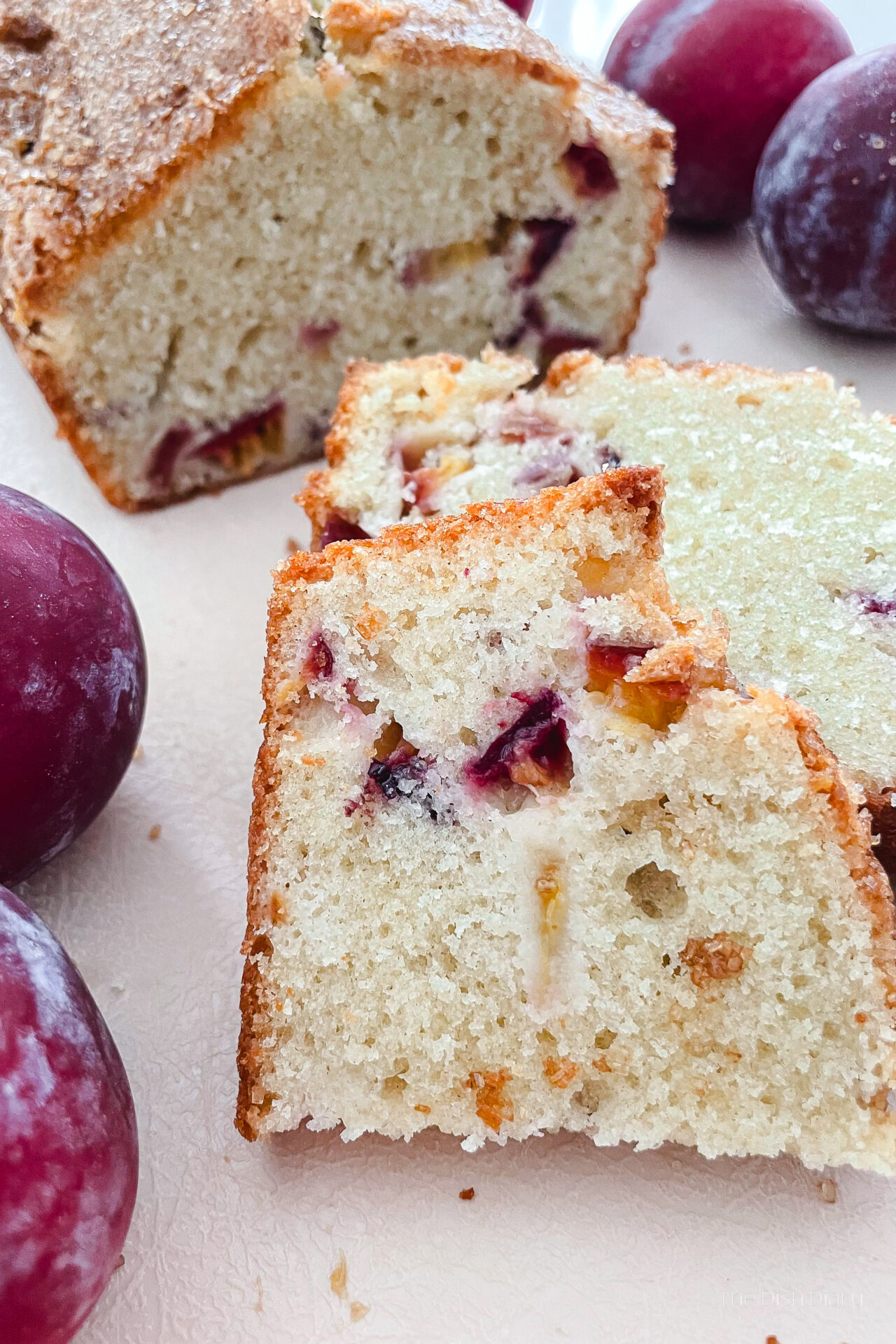 Simple Fresh Plum Cake