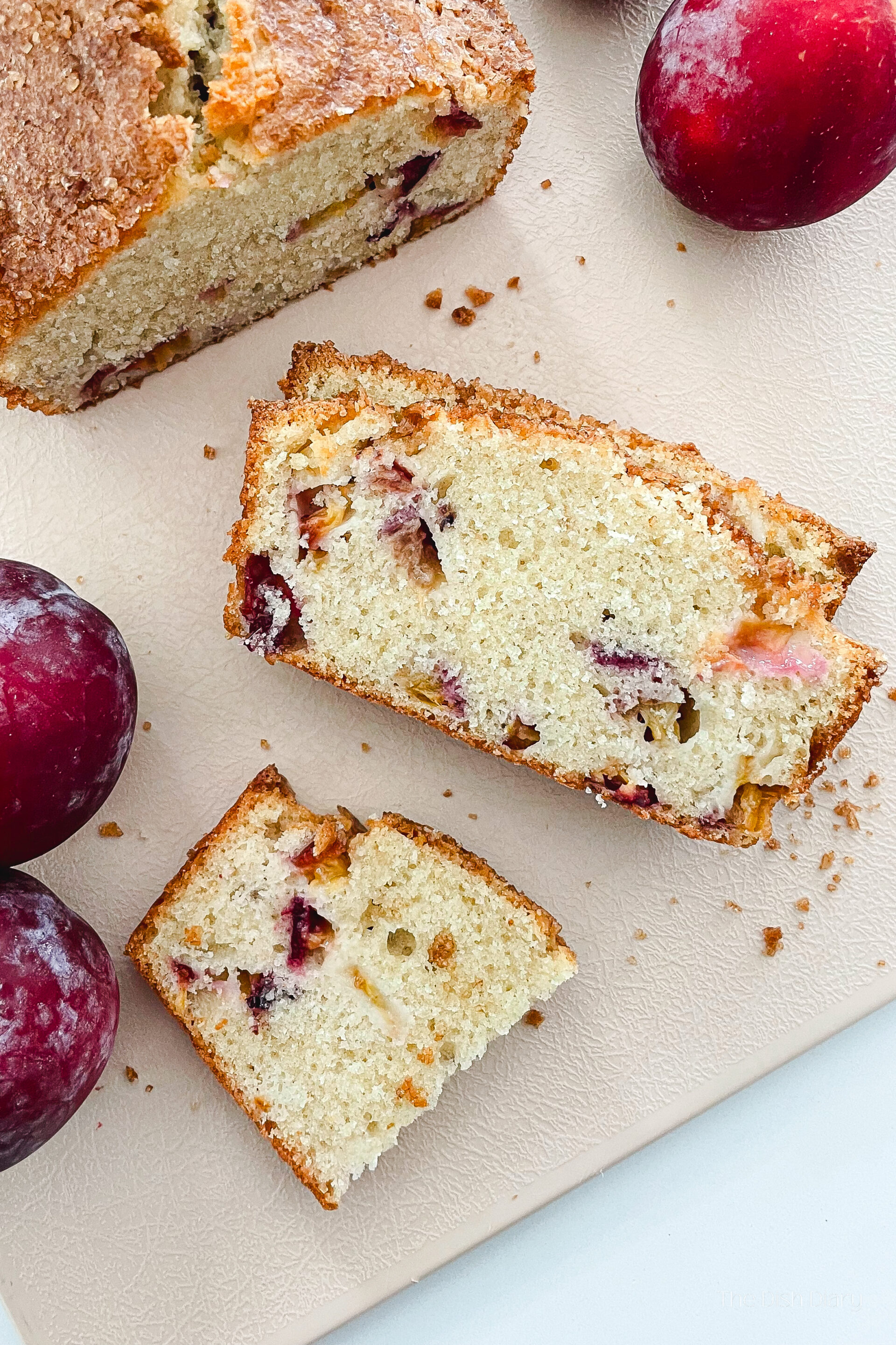 Simple Fresh Plum Cake