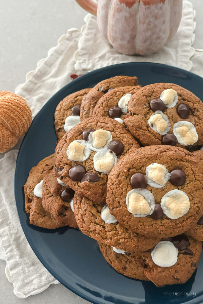 Pumpkin S'more Cookies