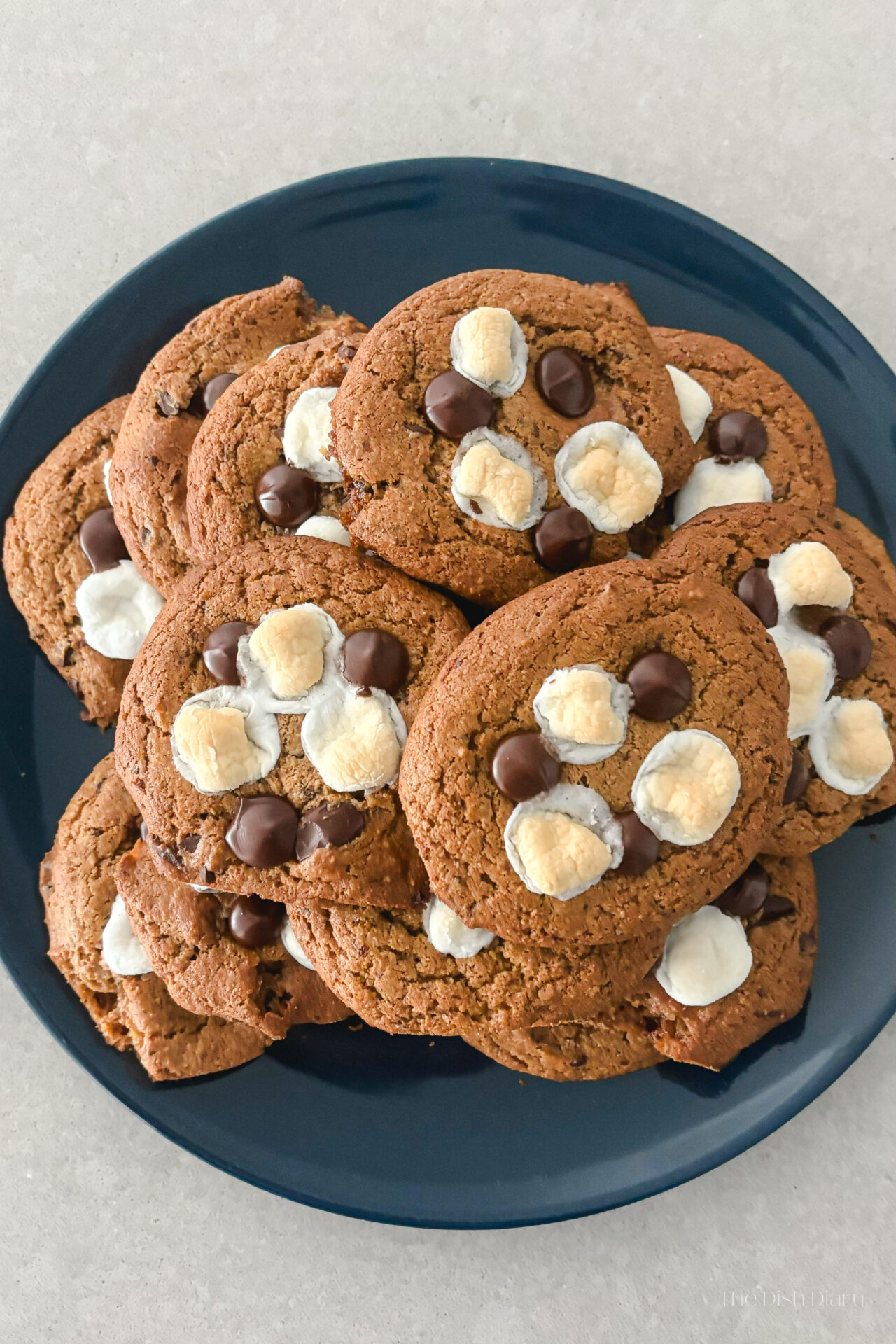 Pumpkin S'more Cookies