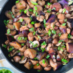 Chicken with Eggplant and Mushrooms