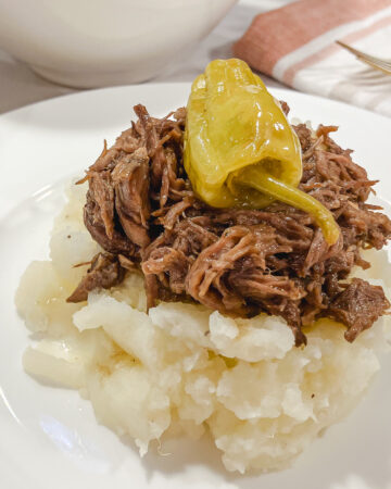 Slow Cooker Mississippi Pot Roast